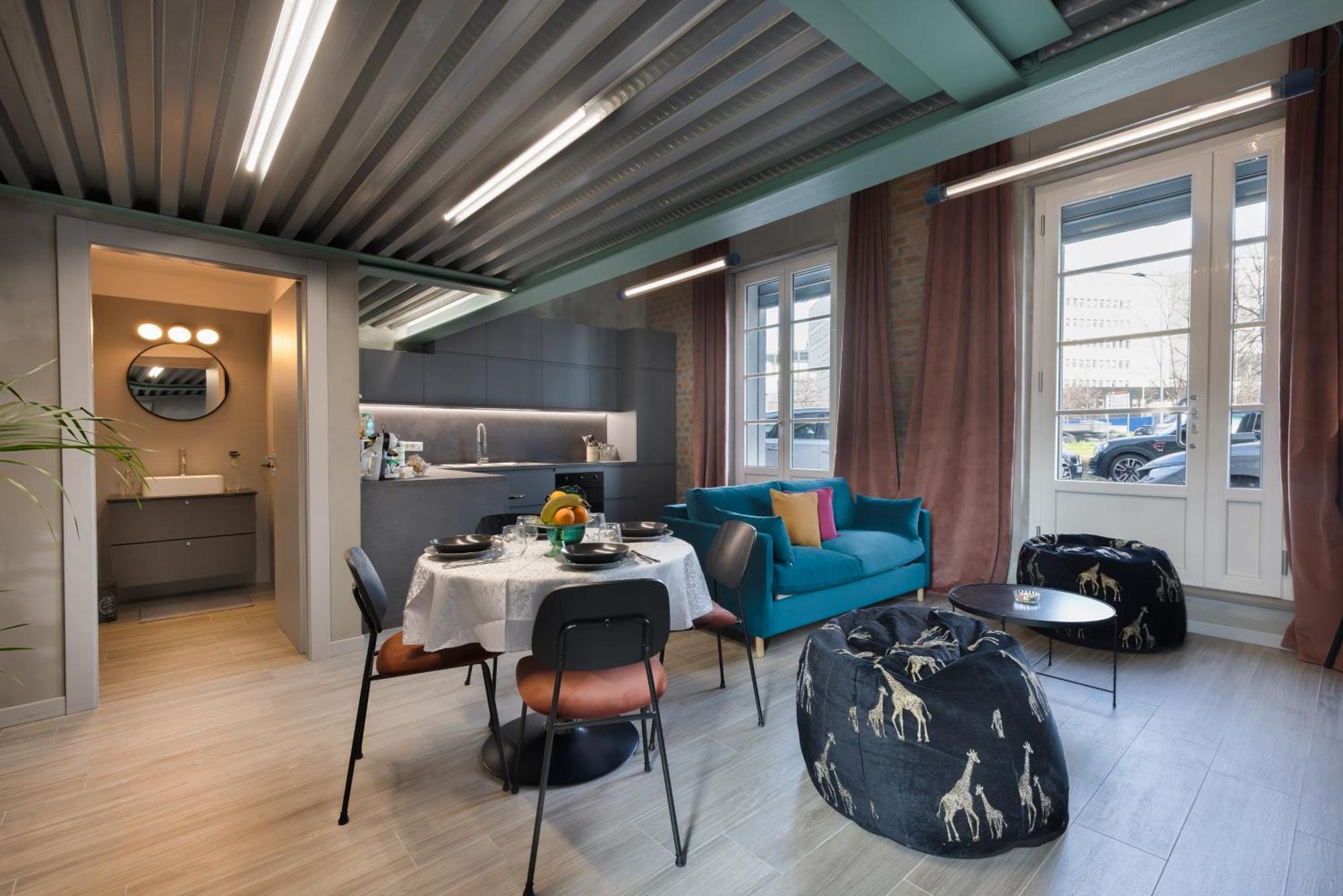 Appartement Loft Art Bicocca à Milan Extérieur photo